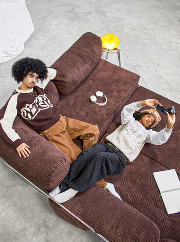 NOTIFH KNIT [BROWN]