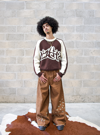 NOTIFH KNIT [BROWN]